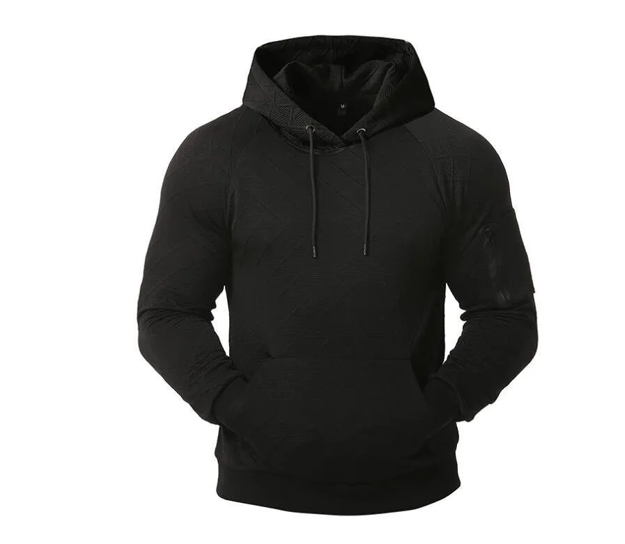 Men's Casual Hooded Sweatshirt Tops Hoodies