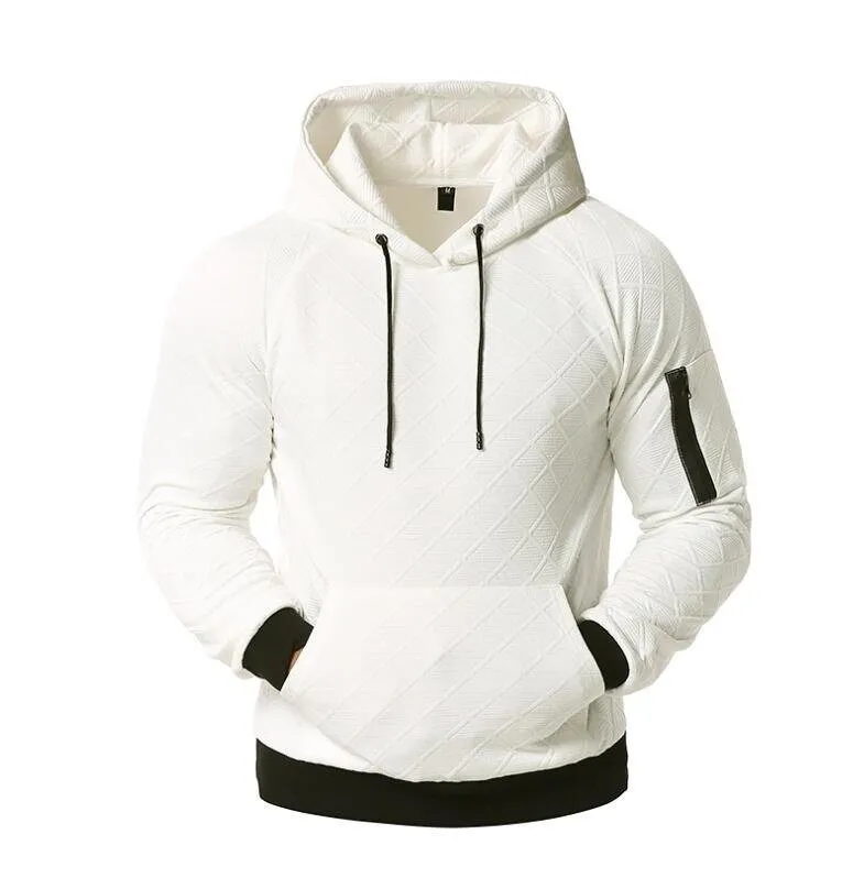 Men's Casual Hooded Sweatshirt Tops Hoodies