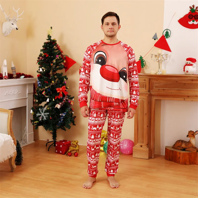 Men's Fawn Christmas Pajama Set