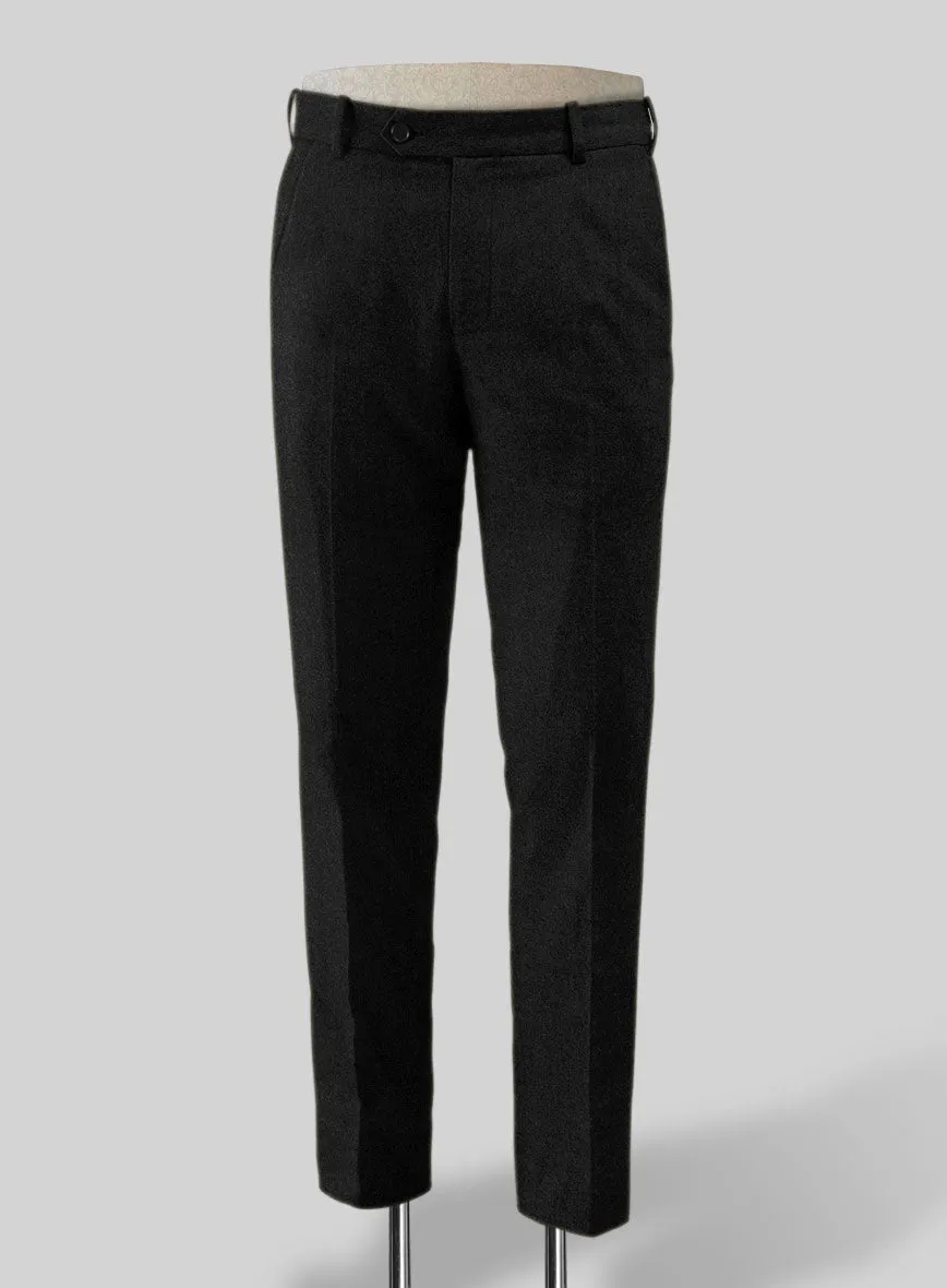 Naples Black Tweed Pants