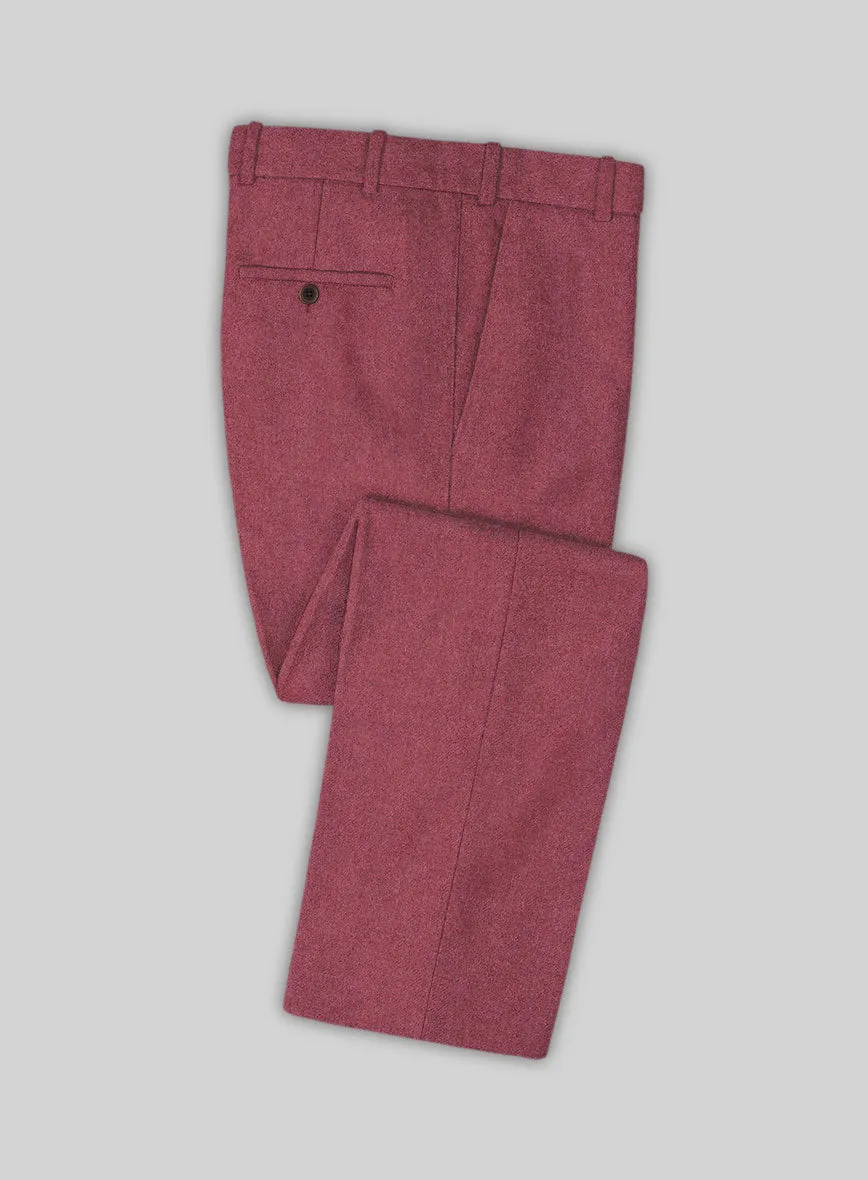 Naples Venetian Pink Tweed Pants