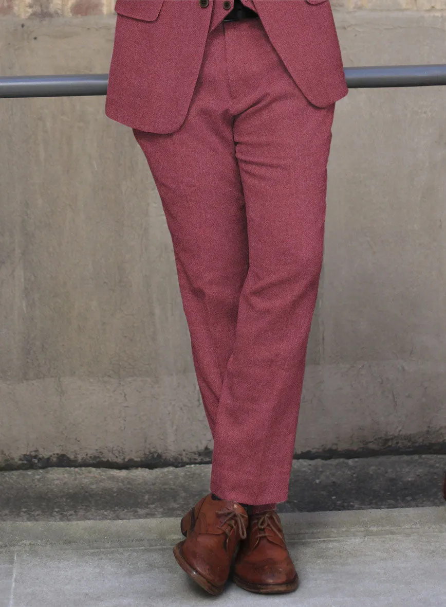 Naples Venetian Pink Tweed Pants