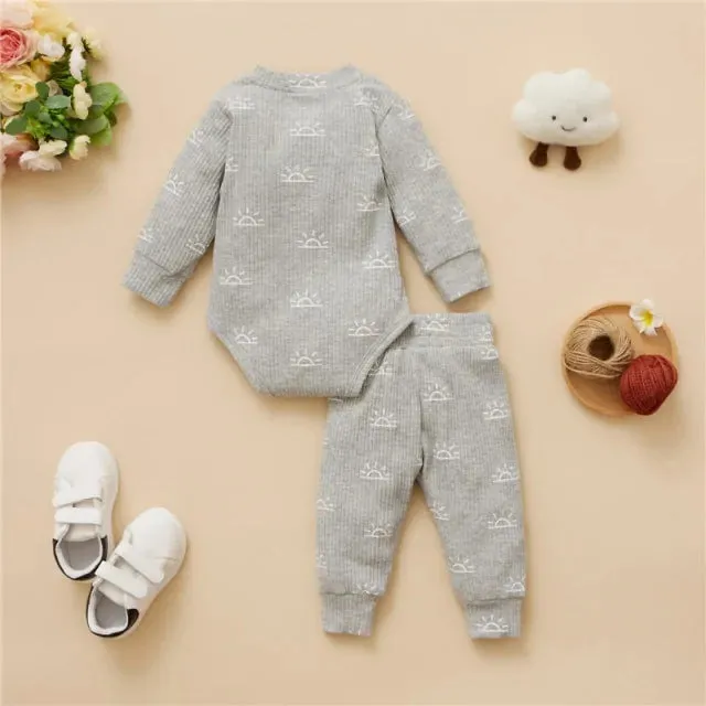 Newborn Baby Bodysuits   Elastic Pants