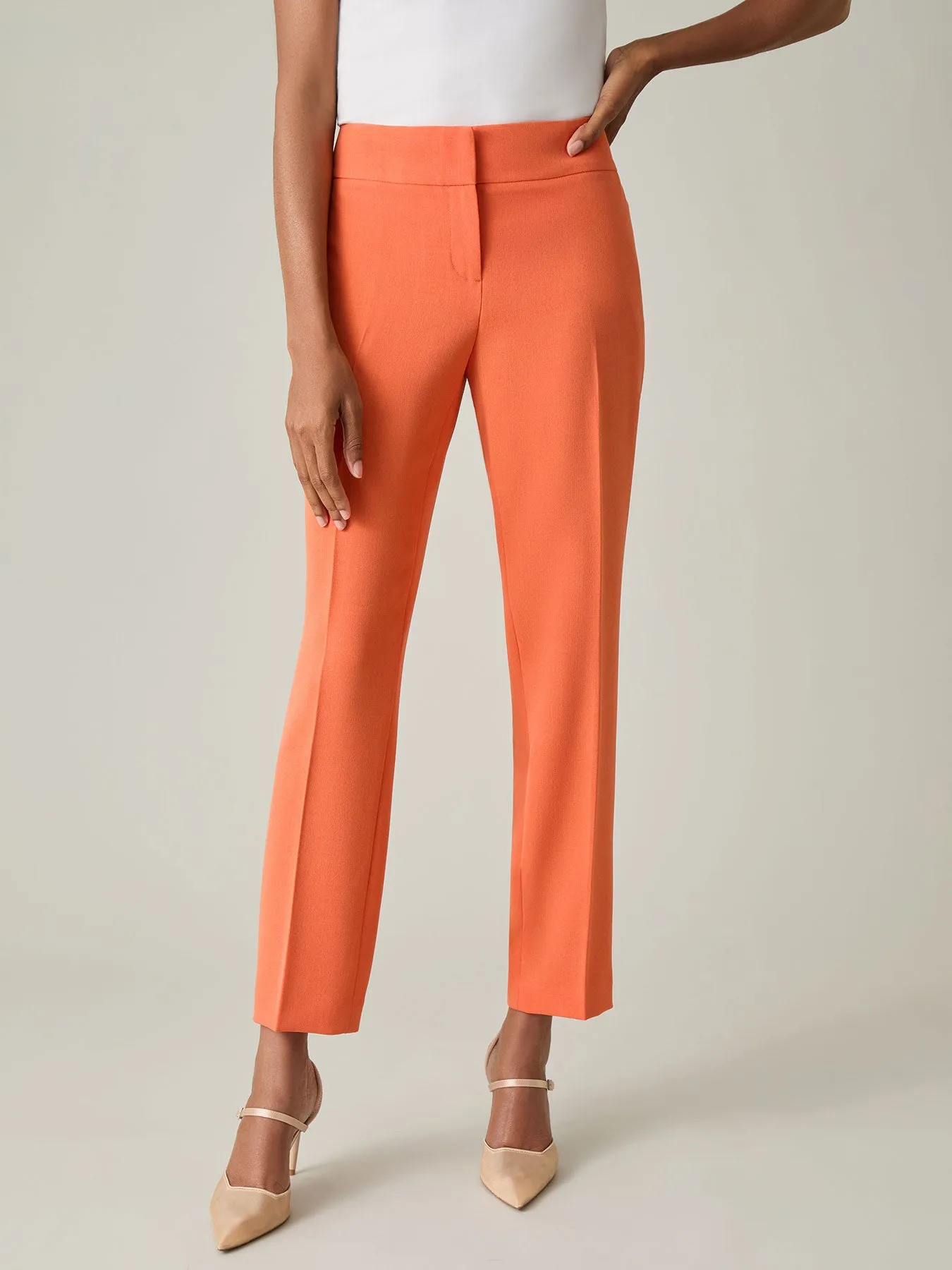 Petite Harlow Pant, Iconic Stretch Crepe