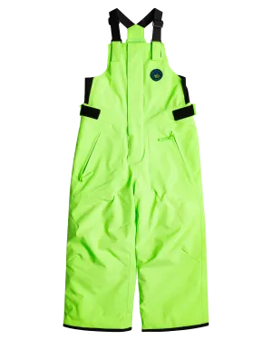 Quiksilver Boys' 2-7 Boogie Kids' Technical Snow Pants - Green Gecko