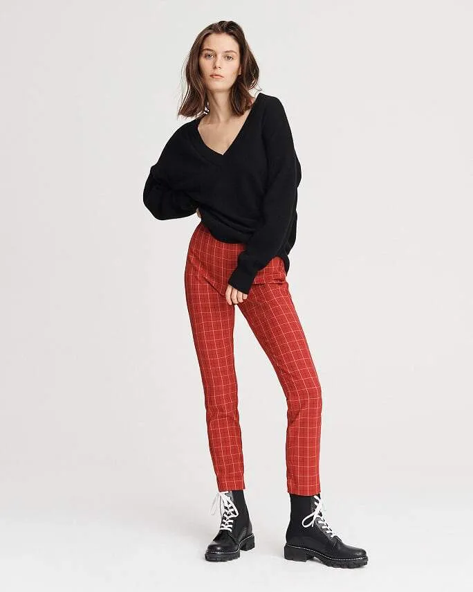 Rag & Bone Collection - Simone Pant in Red Multi