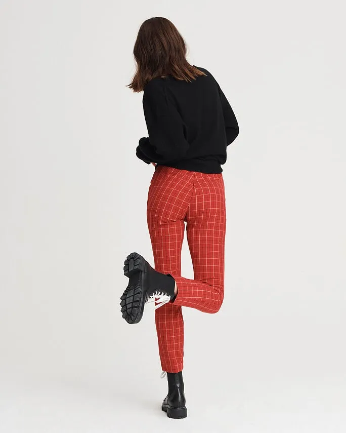 Rag & Bone Collection - Simone Pant in Red Multi