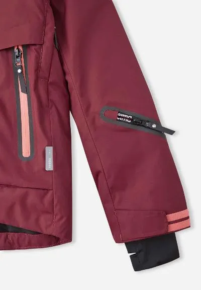 Reimatec Winter Jacket, Posio in Jam Red