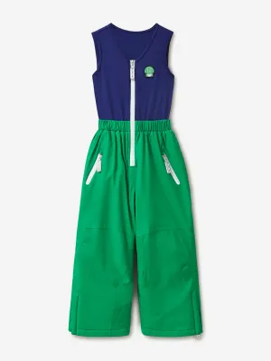 Roarsome Boys Spike The Dinosaur Ski Bottoms in Green