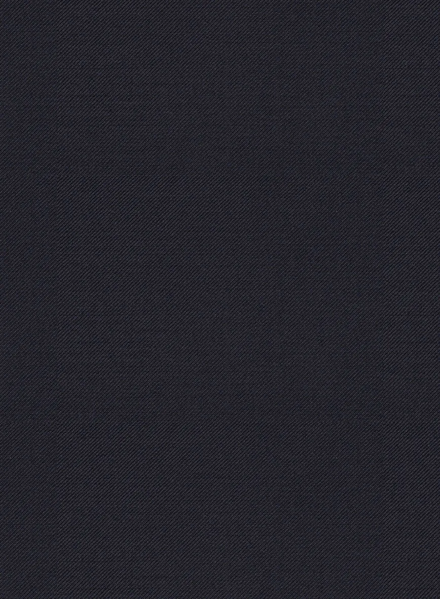 Scabal Ceslas Midnight Blue Wool Pants