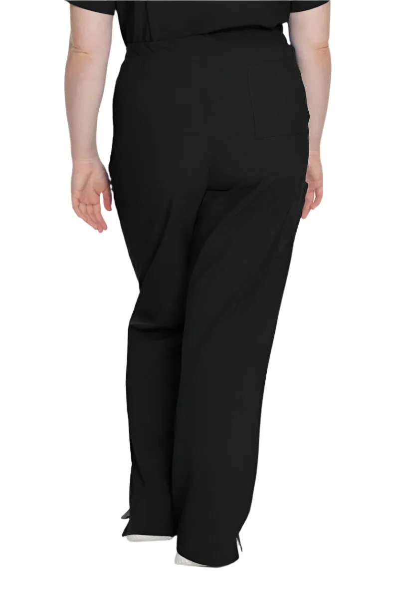 Urbane Performance Women's Tall Pants Scrub Set | Black