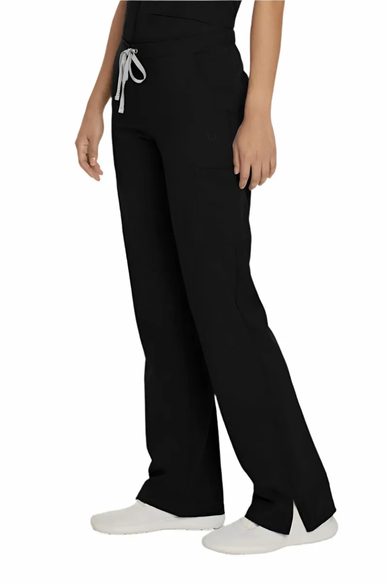 Urbane Performance Women's Tall Pants Scrub Set | Black