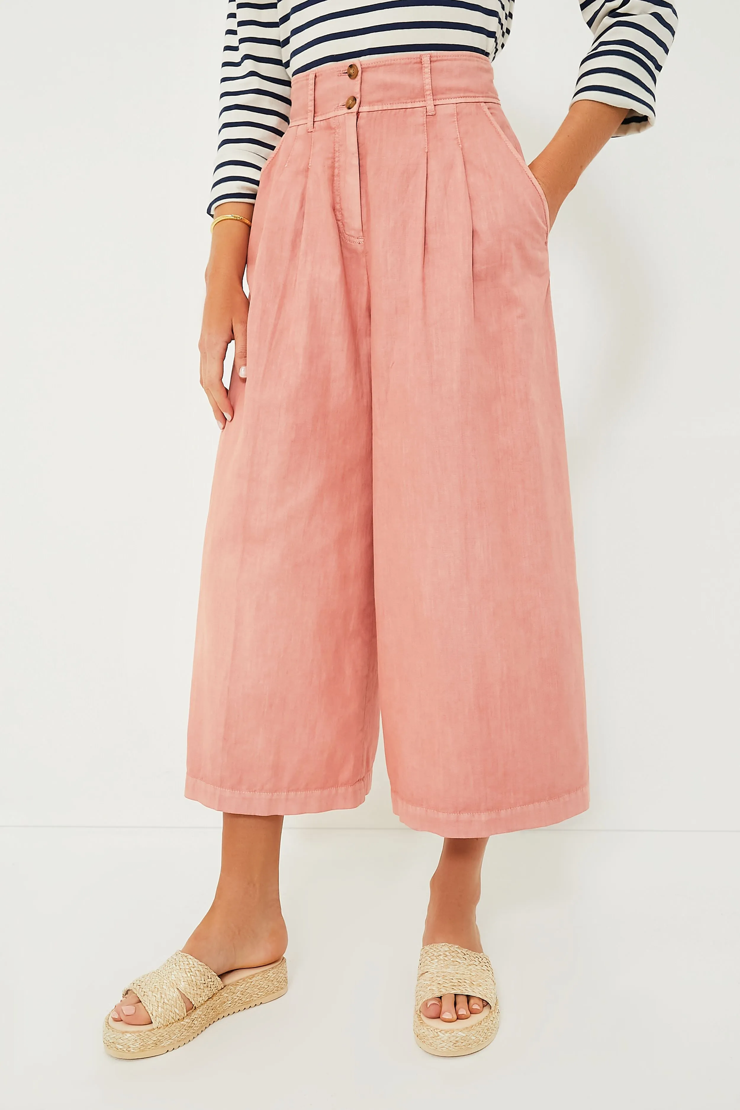 Vieux Rose Banjo Pants