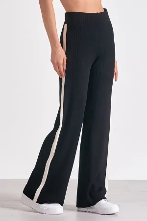 Wide Leg Stripe Pant