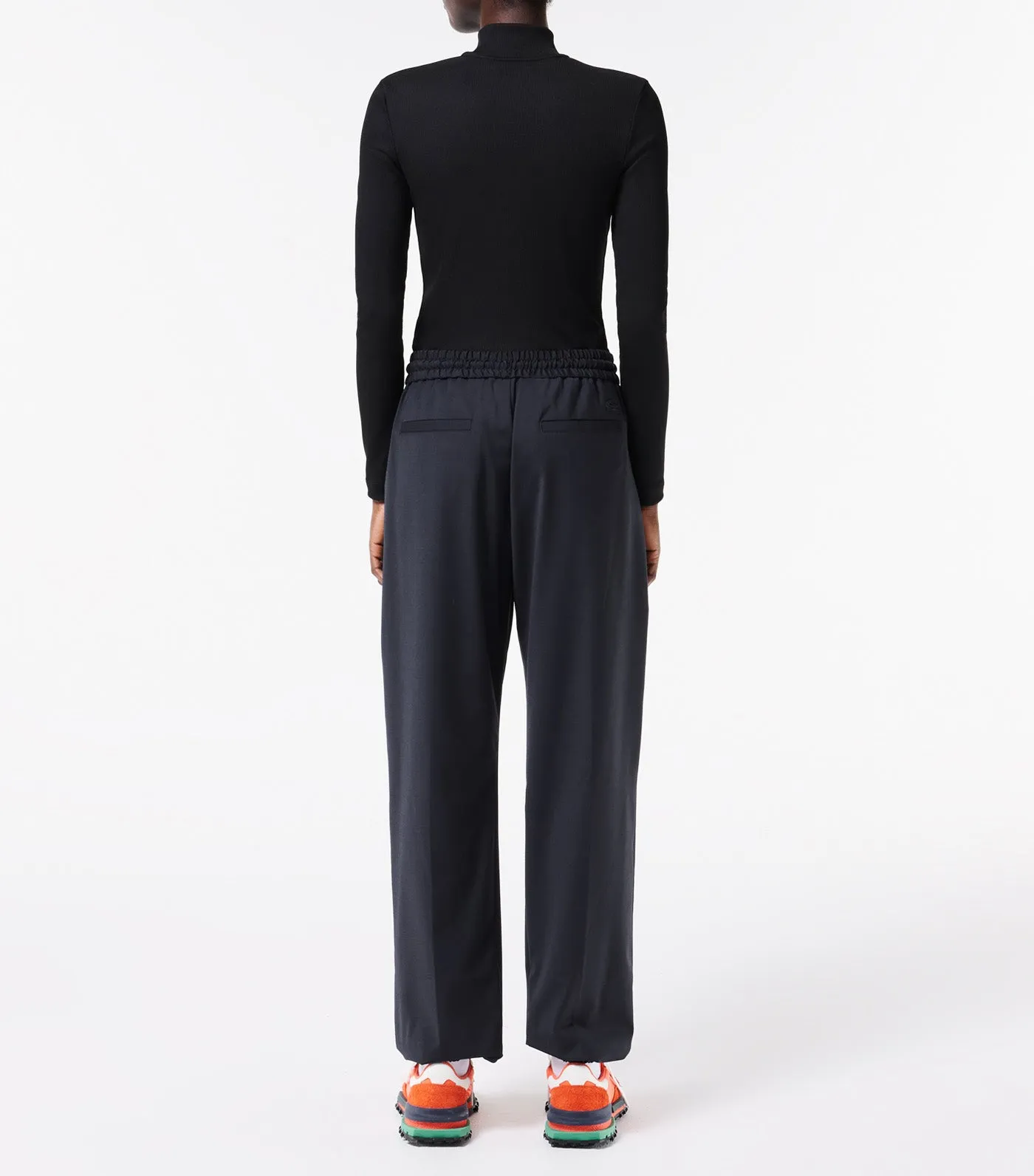 Wide Leg Wool Blend Pants Abysm